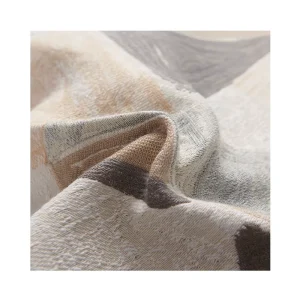 100% Polyester Eco Friendly Yarn Dyed Jacquard Design Medium Weight Comfortable Curtain Fabric