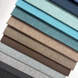 100 Polyester Fabric Linen Like Sofa Fabric Telas Tapicera Linen Look Fabric Sofa Upholstery Fabric