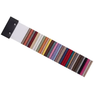 100% Polyester Fabric Textile Raw Material Fine Linen Home Deco Fabric for Clothing Sofa