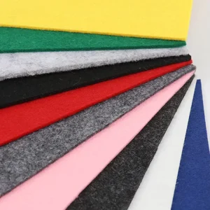 100% Polyester Felt in 65 Colors Recycled Sewing Craft Material Solid Pattern Dyed