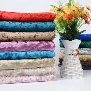 100% Polyester Fiber Shiny Gold colored Fleece Fabric Soft and Fine Suitable for Custom Sofa Curtains and Upholstery Fabric