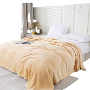 100% Polyester Flannel Raschel Blanket High Weight Anti Static Solid Character Pattern Casual Home Warm Bed Sheet Cover Woven