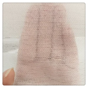 100% Polyester Gauze Scrim Backing Grid Fabric for Cloth Tape Lamination