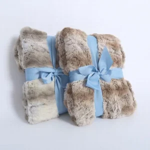 100 Polyester Heavy Warm Blankets Throw Blanket Faux Fur Blanket