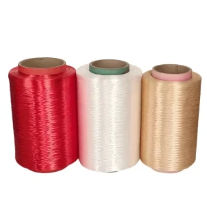 100% Polyester High Tenacity FDY 1100 Dtex Polyester Yarn For PVC Hose