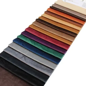 100% Polyester Holland Velvet Upholstery Fabric Soft Babyface Velour for Sofa Furniture