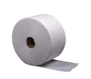 100% Polyester Hot Air Through Hydrophobic Embossed Nonwoven Fabric for Face Dry Cotton Tissue