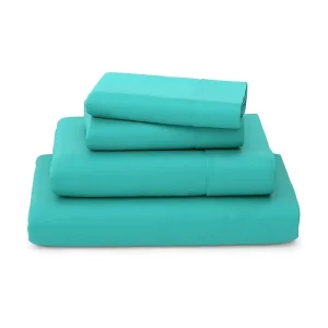 100% Polyester Hotel Bed Fitted Sheet Set 5 Star Hotel Bedsheet Set Hotel Bedding Set