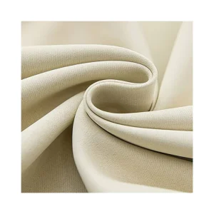 100% Polyester Hotel Blackout Fabric 150 300CM Wide Woven Twill Greenhouse Blackout Curtain Breathable Fire Retardant Black