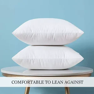 100% Polyester Hypoallergenic Throw Pillow for Couch or Bed Decorative Insert Square Cushion Core