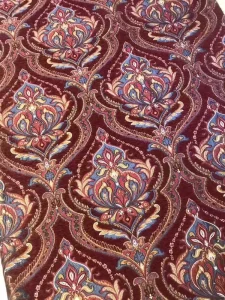 100% Polyester Jacquard Luxury DAMASK Chenille Breathable Custom Colors Curtain & Bag Use Custom Stock Low MOQ In Stock