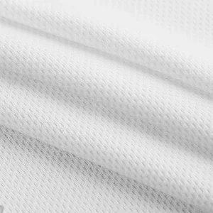 100% Polyester Knit Sports Mesh Fabric Bird Eye Mesh Eyelet Sportswear Fabric