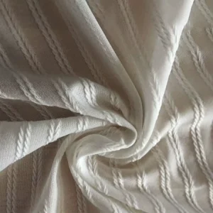 100% Polyester Knitted Jacquard Fabric Shirt Dress Trousers Fashion Women Fabric