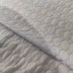 100% Polyester Knitted Jacquard Mattress & Sofa Cooling Fiber Fabric