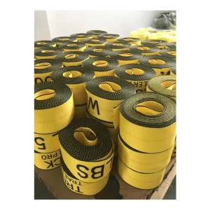 100% Polyester Lashing Webbing with ISO 9001 & CE Certification Customizable Sizes and Colors Break Strength for Lifting