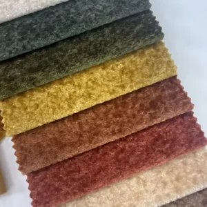 100% Polyester Luxury Chenille Sofa Upholstery Fabric for Furniture OEM