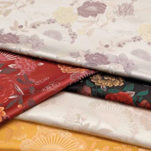 100% Polyester Medium Weight 150D Jacquard Satin Dobby Fabric Wrinkle-Free Breathable Eco-Friendly Customized Bag