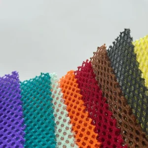 100% Polyester Mesh Fabric Breathable Abrasion Resistant for Sports Shoe Upper Sneaker Lining Raw Material in Stock