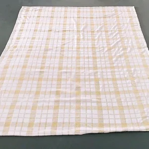 100% Polyester Metallic Printed Flannel Fleece Throw Blanket