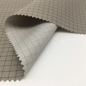 100% Polyester Micro Elastic Fabric Flame Retardant Waterproof Woven for Outdoor Tent Plain Dyed for Boys Girls