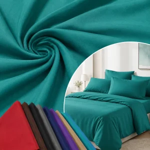 100% Polyester Microfiber Cloth Woven Printed Material for Hometextiles Bed Sheet Fabric Roll
