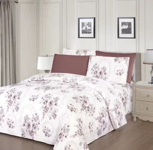 100% Polyester Microfiber Duvet Cover Set Super Soft Floral Cartoon Character Geometric Solid Designs 4 Pcs Set Hotel