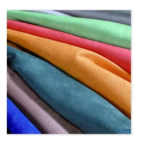 100% Polyester Microfiber Micro Suede Upholstery Fabric for Home Textiles