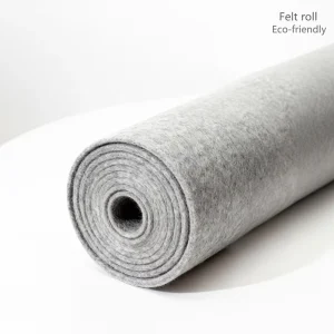 100% Polyester Nonwoven Fabric Medium Weight Embossed Flame Retardant Anti-Bacteria Carpet for Exhibition
