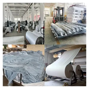 100% Polyester Plain Fabric Textile Material for Home Textiles