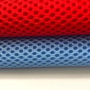 100% Polyester Plain Knitted Air Mesh Sandwich Mesh Fabric for Backpack Shoe Lining 3D Fabric for Bike Seat 1 Meters
