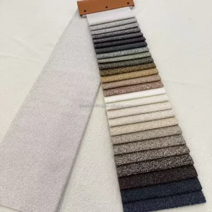 100% Polyester Plain Knitted Warp Chenille Fabric for Furniture Interlining Home Textile Upholstery Rolls