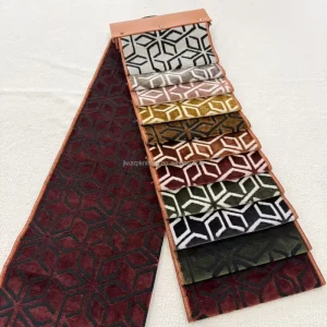 100% Polyester Plain Knitted Warp Jacquard Velvet Fabric PE Coated Medium Weight for Home Textile Furniture
