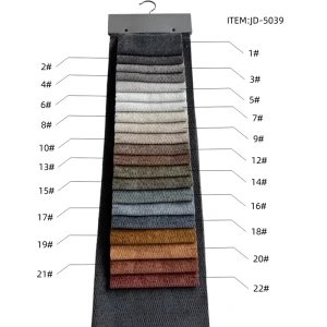 100% Polyester Plain Woven Chenille Fabric for Sofa Upholstery Furniture Curtain Home Textile Custom Color
