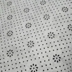 100% Polyester Plum Blossom Anti Slip Rug Backing Fabric Non Skid Carpet Underlay Dot Plastic Gripping Material for Home Textile