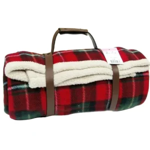 100% Polyester Polar Fleece Throw Blanket Anti Pilling Knitted Gift Solid Pattern for Home Travel Factory Price China