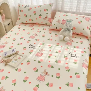 100% Polyester Printed Fluorescent Microfiber Fabric for Home Textile Bedding in Rolls