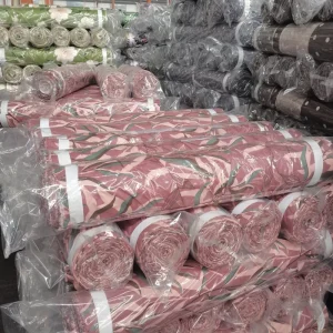 100% Polyester Printed and Solid Fabric Microfiber Disperse Print Bed Sheet Linen Fabric