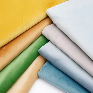 100% Polyester Raw Fabric White Baby Face Fabric Household Products