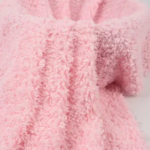 100% Polyester Soft Cotton Fleece Fabric Super Soft Sherpa Fleece Fabric for Garment Home Wear Warm Sofa Cushion