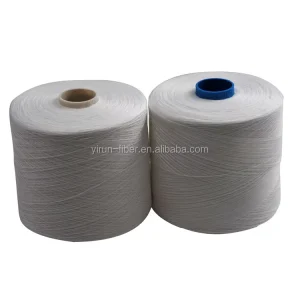 100% Polyester Spun Yarn for Sewing Thread white 40s 2 50s 2 60s 2