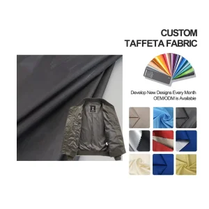 100% Polyester Taffeta Luggage Suit Inner Lining Fabric 190t For Jackets