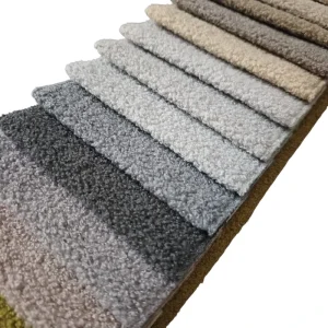 100% Polyester Teddy Fabric Sofa Chair Couch Bed Fleece Velvet Plush Fabrics Home Upholstery
