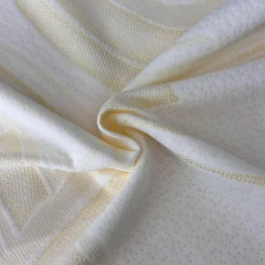 100% Polyester Tricot Knitted Yarn Dyed Jacquard Stretch Home Textile Mattress Cover Fabric 240gsm