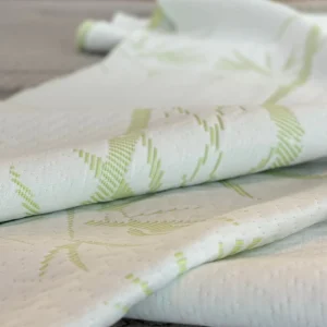 100% Polyester Tricot Yarn Dyed Jacquard Stretch Knitted Home Textile Mattress Cover Fabric 260g