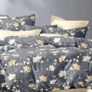 100% Polyester Tufted Striped Duvet Cover Set 3 Pcs Home Hotel Use OEKO-TEX Certified 200TC