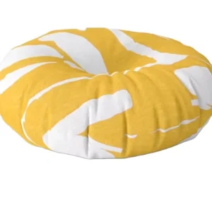 100% Polyester Twill Outdoor Floor Pillow 30×30 Anti UV Waterproof Round Cushion Cover