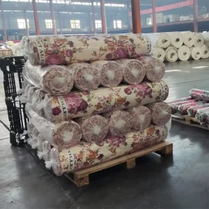 100% Polyester Twill Weave Woven Fabric Comfortable Breathable 120gsm Weight Printed for Home Textiles Curtains Microfiber