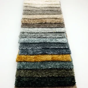 100% Polyester Upholstery Fabric Comfortable Breathable Custom Color Simple Style for Home Textile Sofa Bonded
