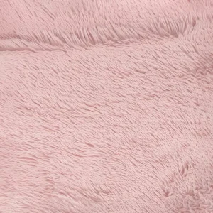 100% Polyester Velour Fabric 40mm PV Plush Plain Dyed Faux Fur for Dog Cat Bed Solid Color Knitted Technique