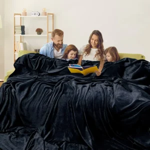 100% Polyester Warm Bed Double Sided Sherpa Taffeta Fleece Big Blanket Throw Blankets